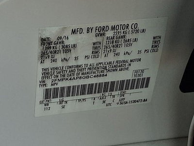 2016 Ford Edge Sport