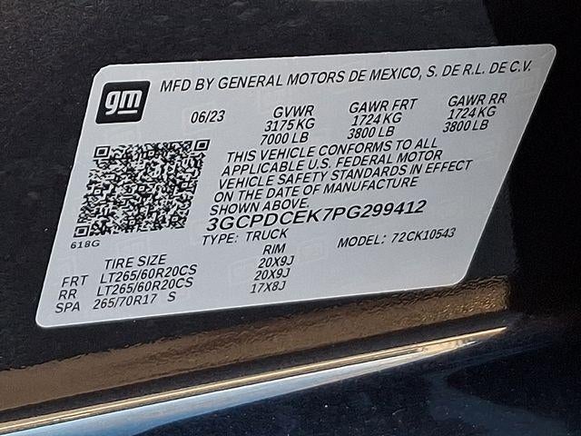 2023 Chevrolet Silverado 1500 Custom Trail Boss