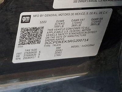 2024 Chevrolet Silverado 1500 LT (2FL)