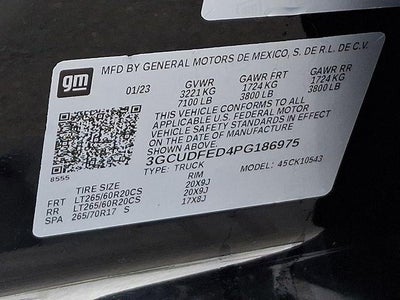 2023 Chevrolet Silverado 1500 LT Trail Boss