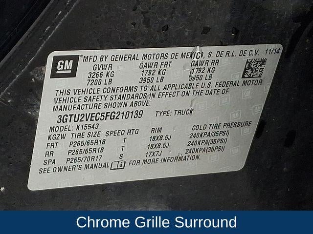 2015 GMC Sierra 1500 SLT