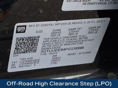 2023 GMC Sierra 1500 AT4