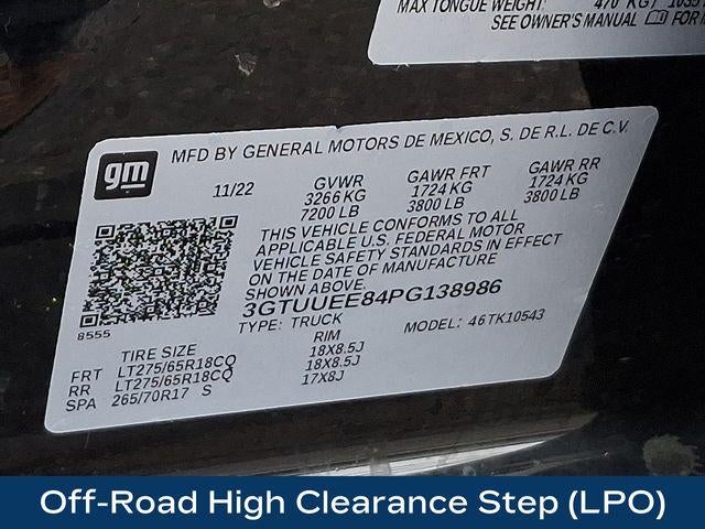 2023 GMC Sierra 1500 AT4