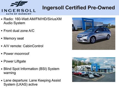 2020 Honda Odyssey EX-L w/Navi & RES