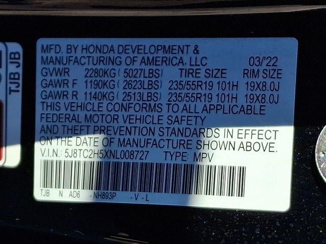 2022 Acura RDX Technology Package