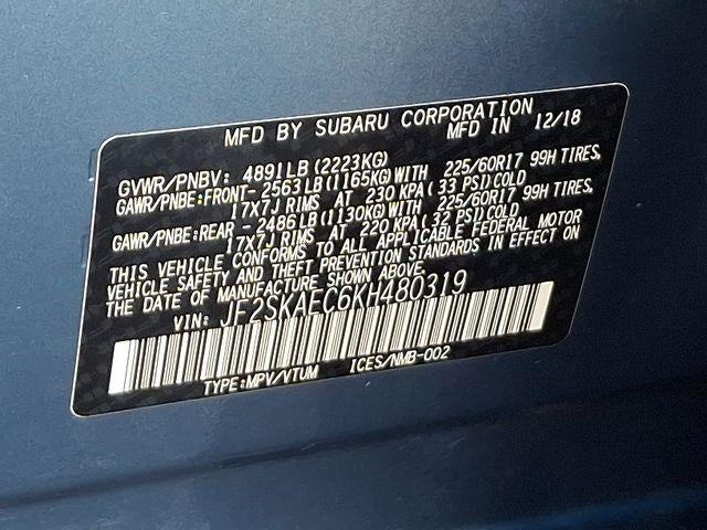 2019 Subaru Forester Premium