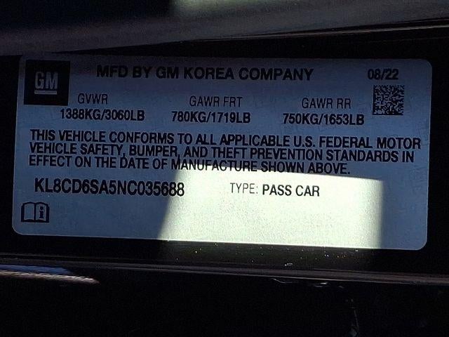 2022 Chevrolet Spark 1LT Automatic