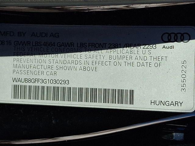 2016 Audi A3 2.0T Premium