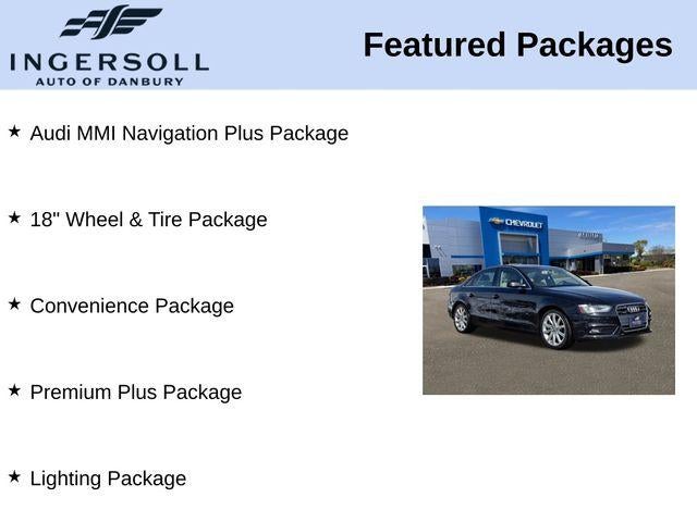 2013 Audi A4 2.0T Premium