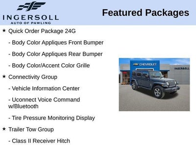 2018 Jeep Wrangler JK Unlimited Sahara 4x4