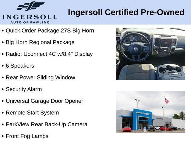 2019 RAM 1500 Classic Big Horn Crew Cab 4x4 6'4" Box