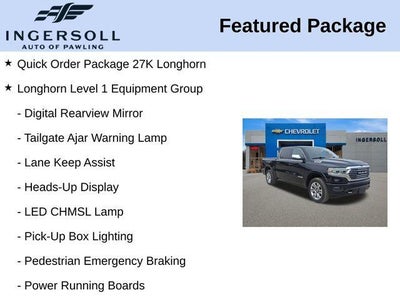 2023 RAM 1500 Limited Longhorn Crew Cab 4x4 5'7" Box