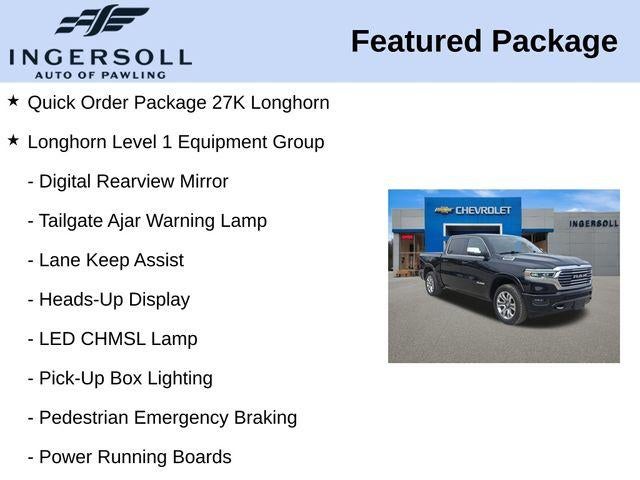 2023 RAM 1500 Limited Longhorn Crew Cab 4x4 5'7" Box