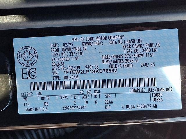 2025 Ford F-150 STX
