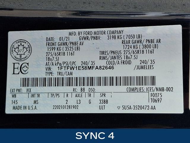 2021 Ford F-150 XLT