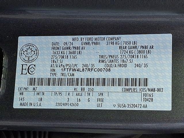 2024 Ford F-150 Tremor