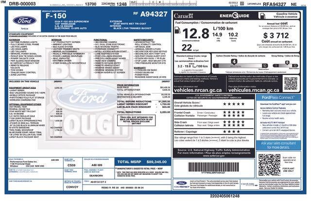 2024 Ford F-150 LARIAT