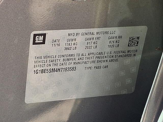2017 Chevrolet Cruze LT