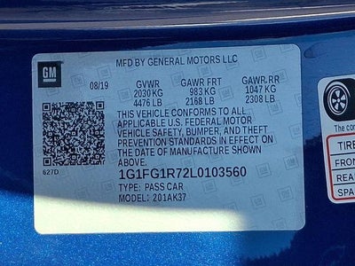 2020 Chevrolet Camaro 2SS