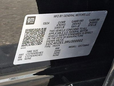 2024 Chevrolet Silverado EV RST