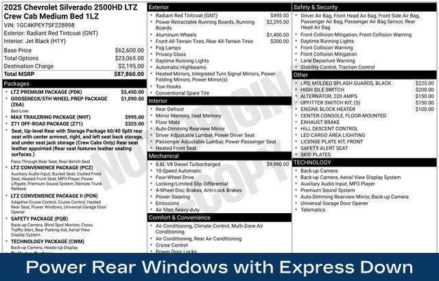 2025 Chevrolet Silverado 2500 HD LTZ