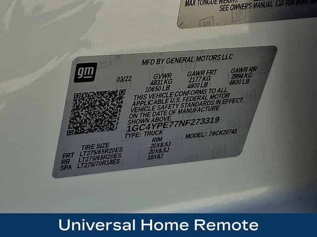 2022 Chevrolet Silverado 2500 HD LTZ