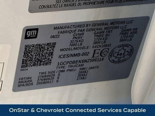 2022 Chevrolet Silverado 1500 Custom