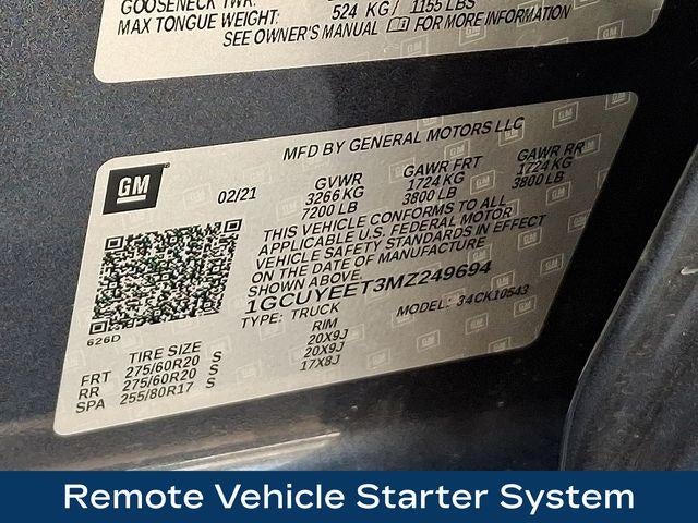 2021 Chevrolet Silverado 1500 RST