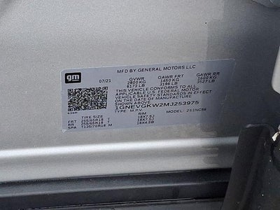 2021 Chevrolet Traverse LT Cloth