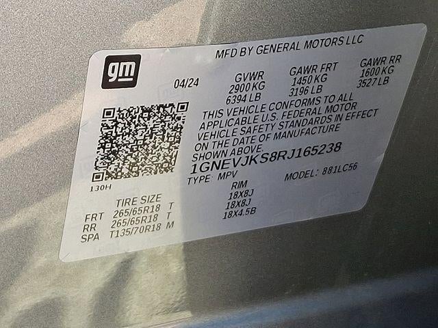 2024 Chevrolet Traverse Z71