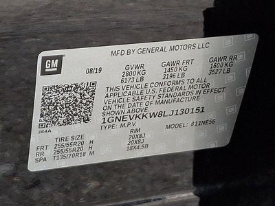 2020 Chevrolet Traverse Premier