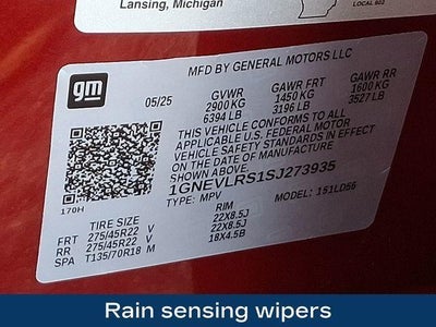 2025 Chevrolet Traverse RS