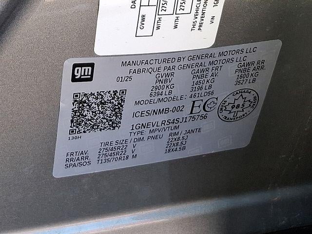 2025 Chevrolet Traverse RS