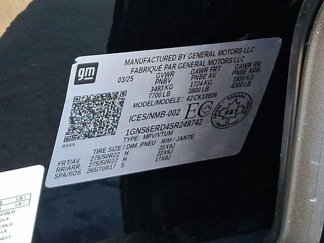 2025 Chevrolet Suburban RST