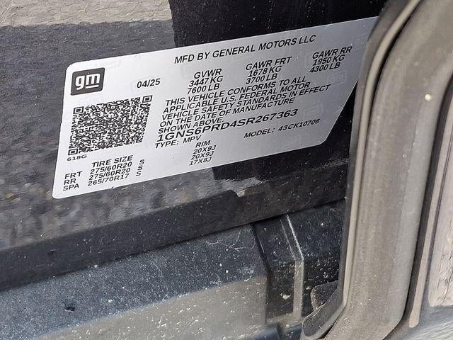 2025 Chevrolet Tahoe Z71