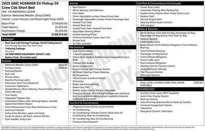 2025 GMC HUMMER EV Pickup 3X