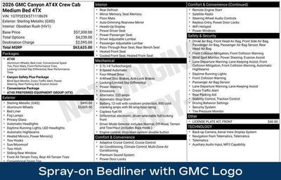 2026 GMC Canyon AT4X