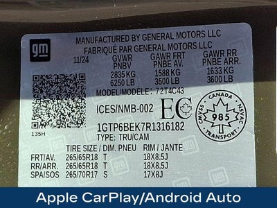 2024 GMC Canyon Elevation