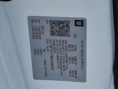 2021 GMC Savana Cargo 2500 Base