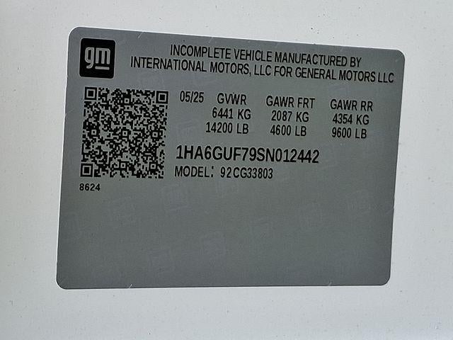 2025 Chevrolet Express Cutaway 4500 Base