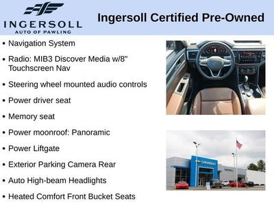 2023 Volkswagen Atlas 3.6L V6 SEL R-Line Black