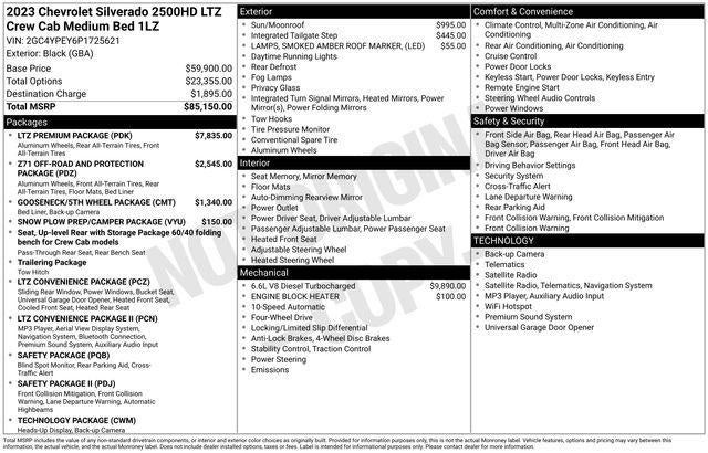 2023 Chevrolet Silverado 2500 HD LTZ