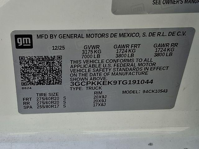 2026 Chevrolet Silverado 1500 LT (2FL)