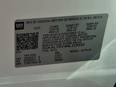 2022 GMC Terrain SLE