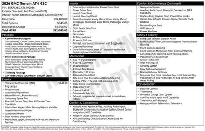 2026 GMC Terrain AWD AT4