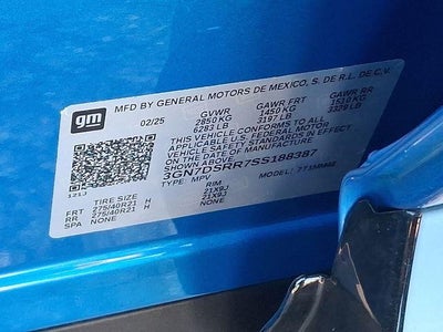 2025 Chevrolet Equinox EV RS