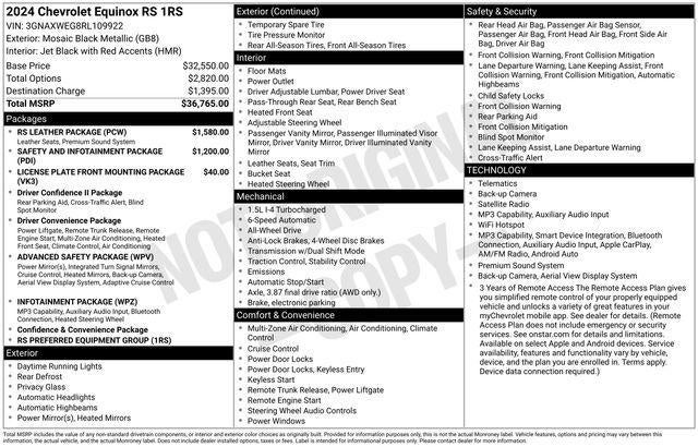 2024 Chevrolet Equinox RS