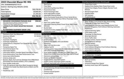 2023 Chevrolet Blazer RS