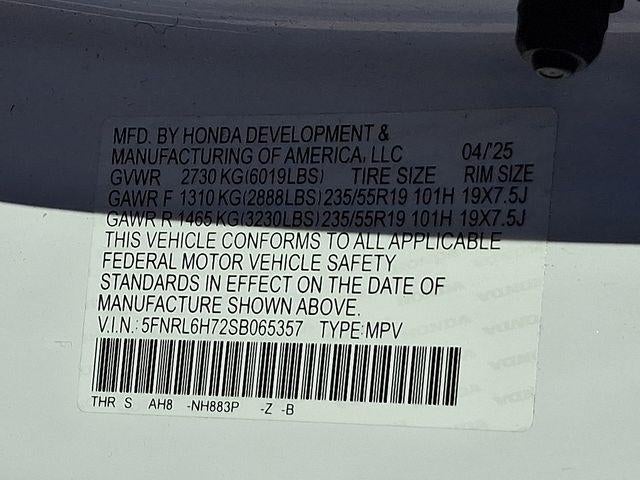 2025 Honda Odyssey Sport-L
