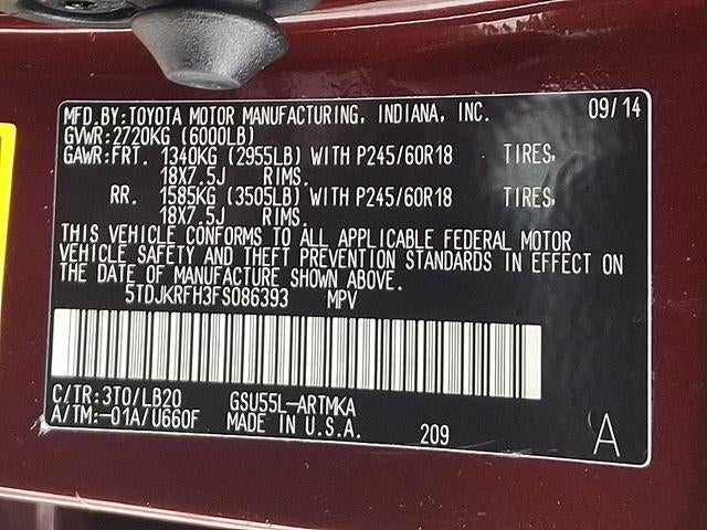 2015 Toyota Highlander XLE